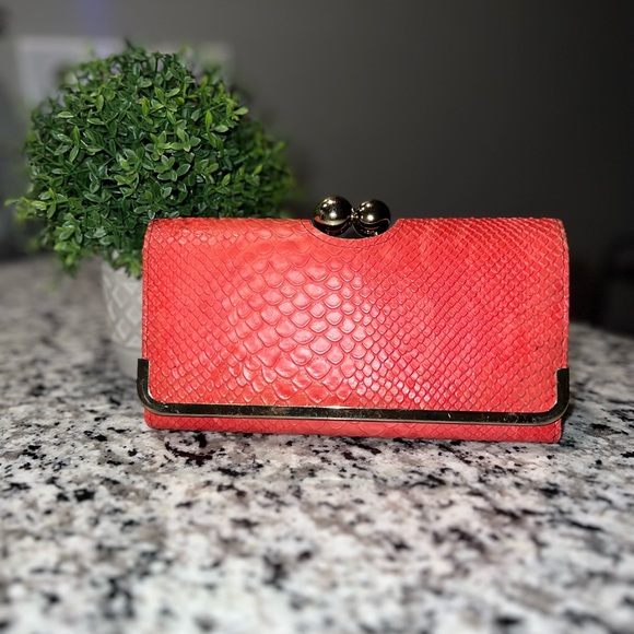 Charlotte Russe Handbags - Snakeprint Wallet
